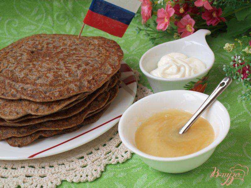 Ржаные блины рецепт на молоке
