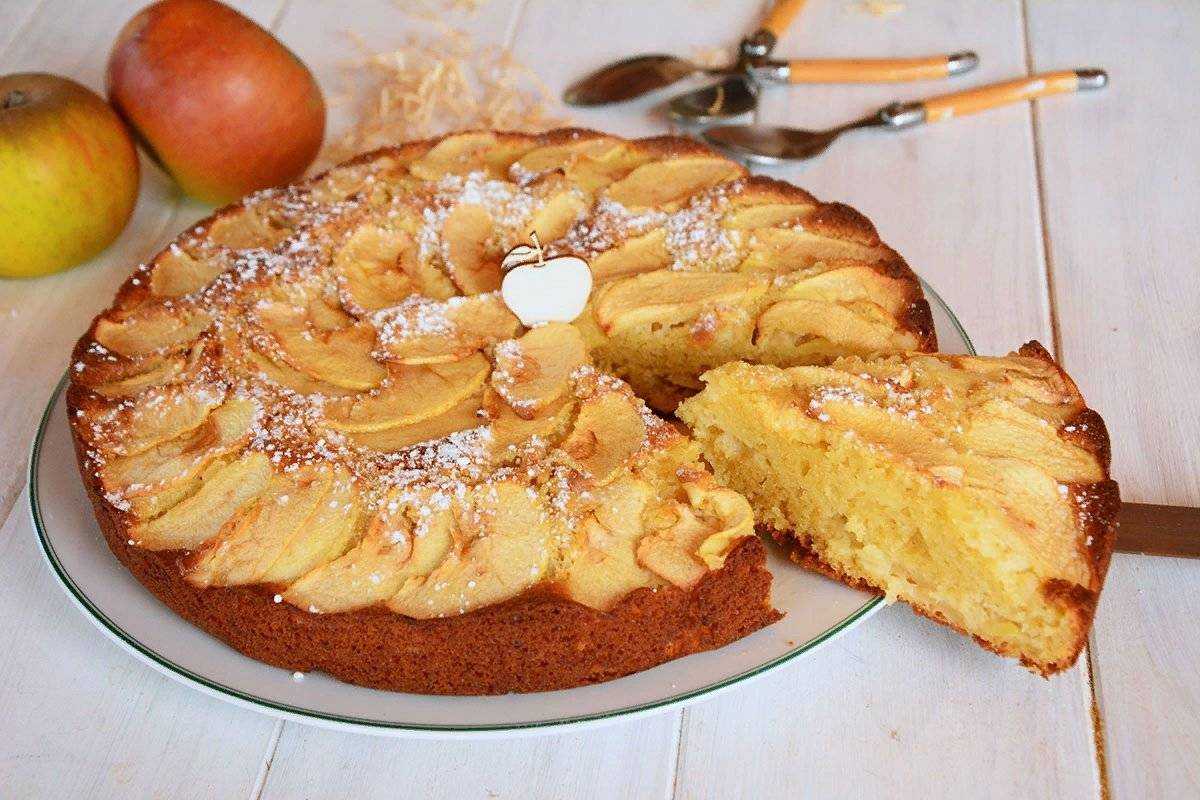 Шарлотка с яблоками в духовке. 13 быстрых и вкусных рецептов пышной шарлотки