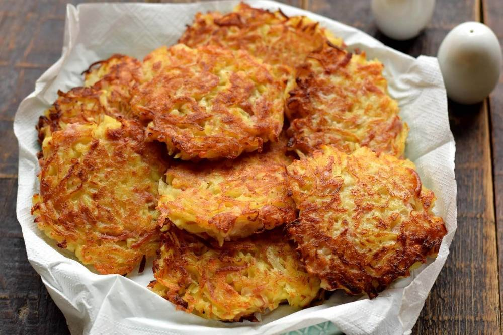 Драники картофельные с сыром на сковороде. классические рецепты