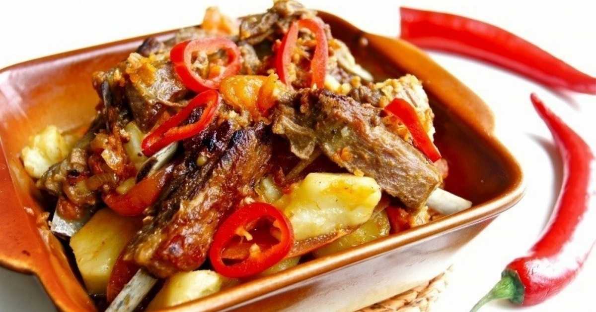 Как потушить баранину с овощами: 7 рецептов приготовления тушеной баранины