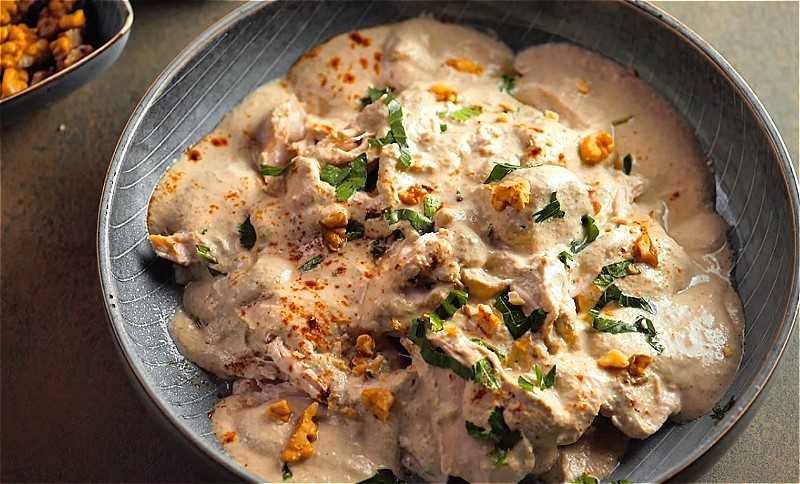 Сациви из курицы по-грузински. рецепты приготовления