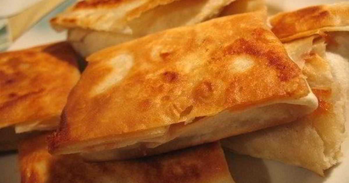 Треугольники из лаваша с разными начинками – вкуснее, чем самса