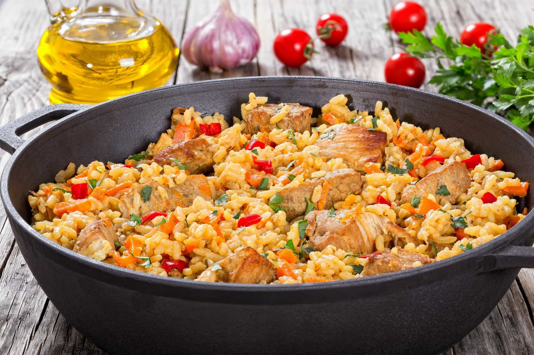 Настоящий узбекский плов с курицей — пошаговый рецепт приготовления