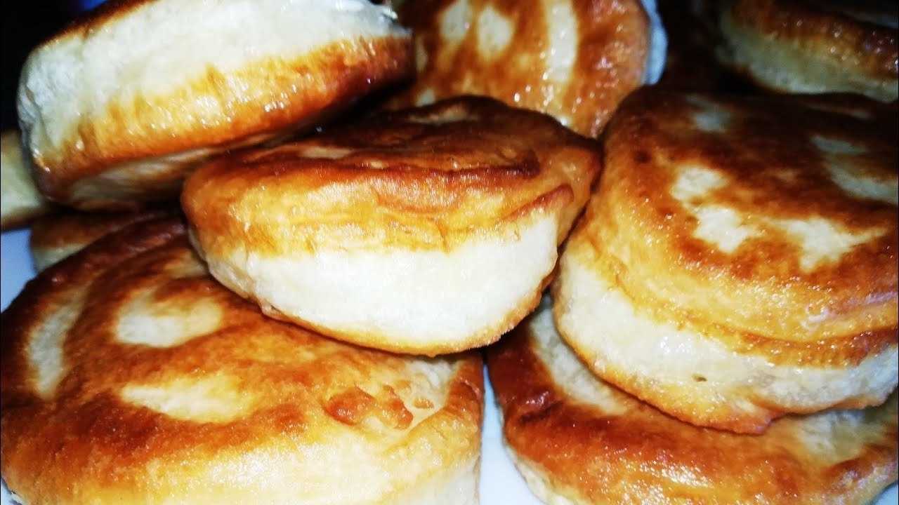 Пышные оладьи на кефире