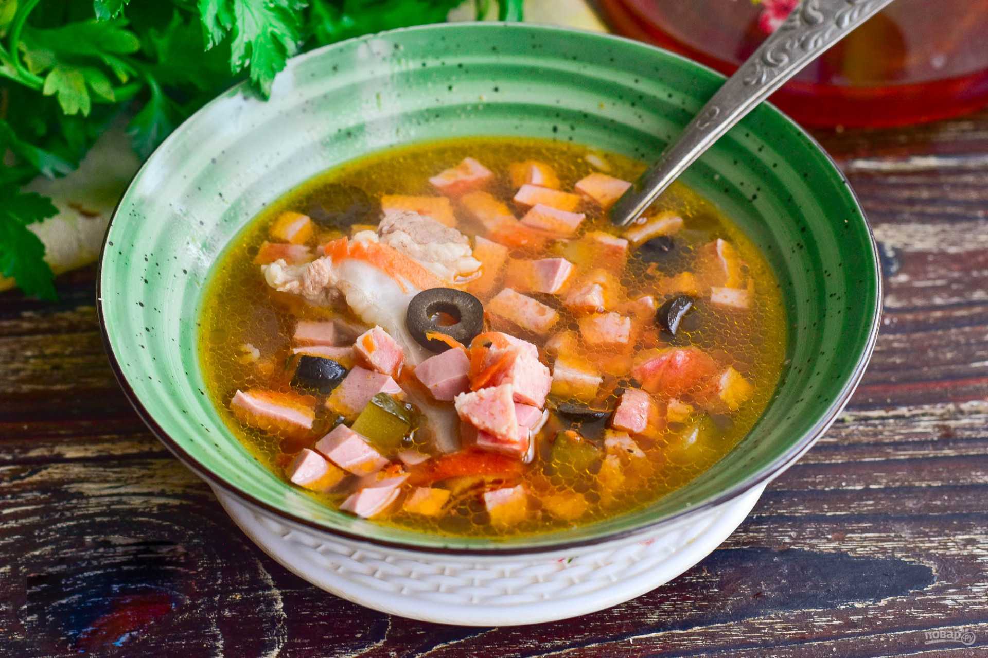 Как приготовить вкусную солянку – 4 простых домашних рецепта