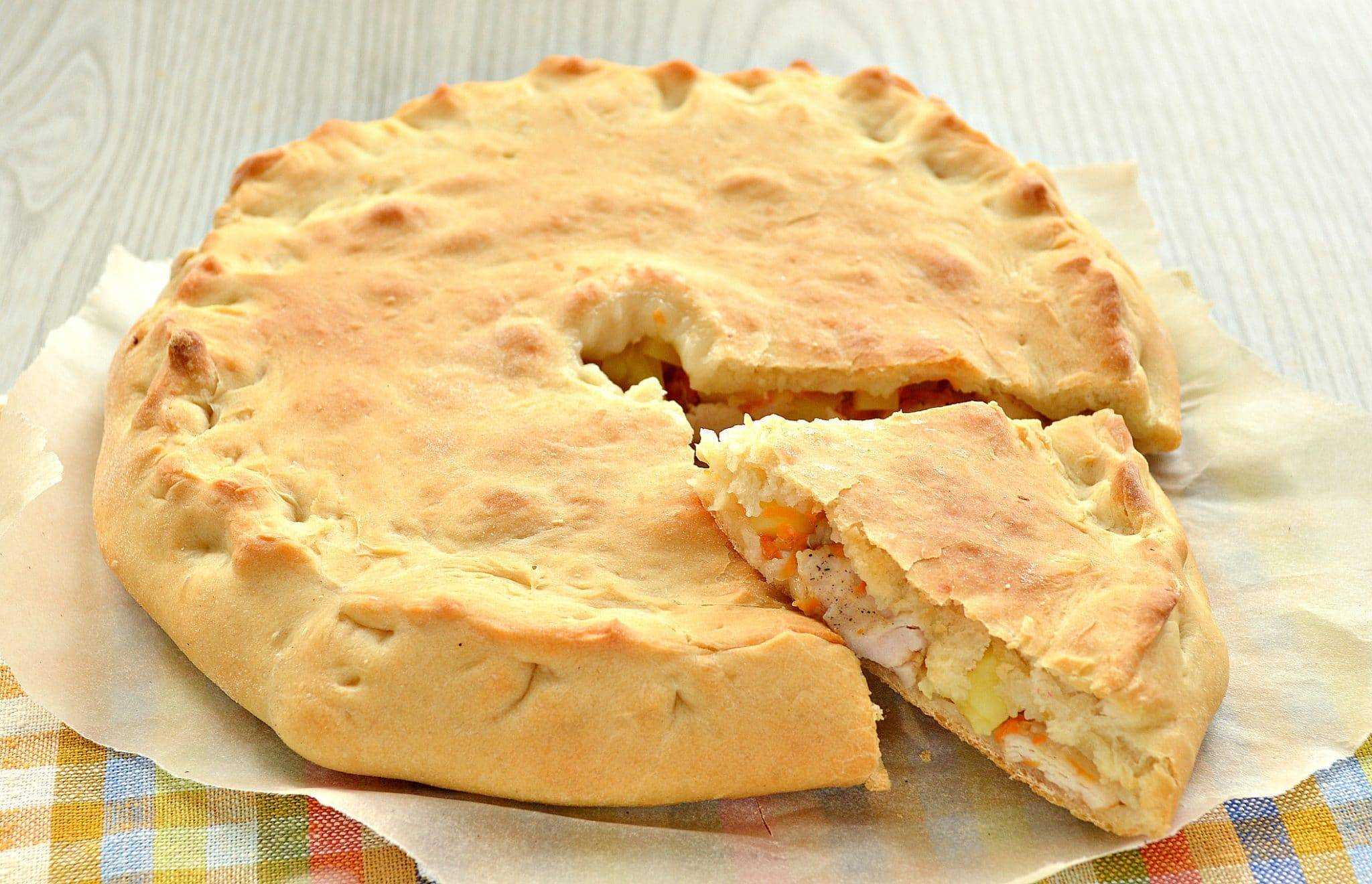 Пирог с картошкой и луком в духовке: рецепт с фото | легкие рецепты