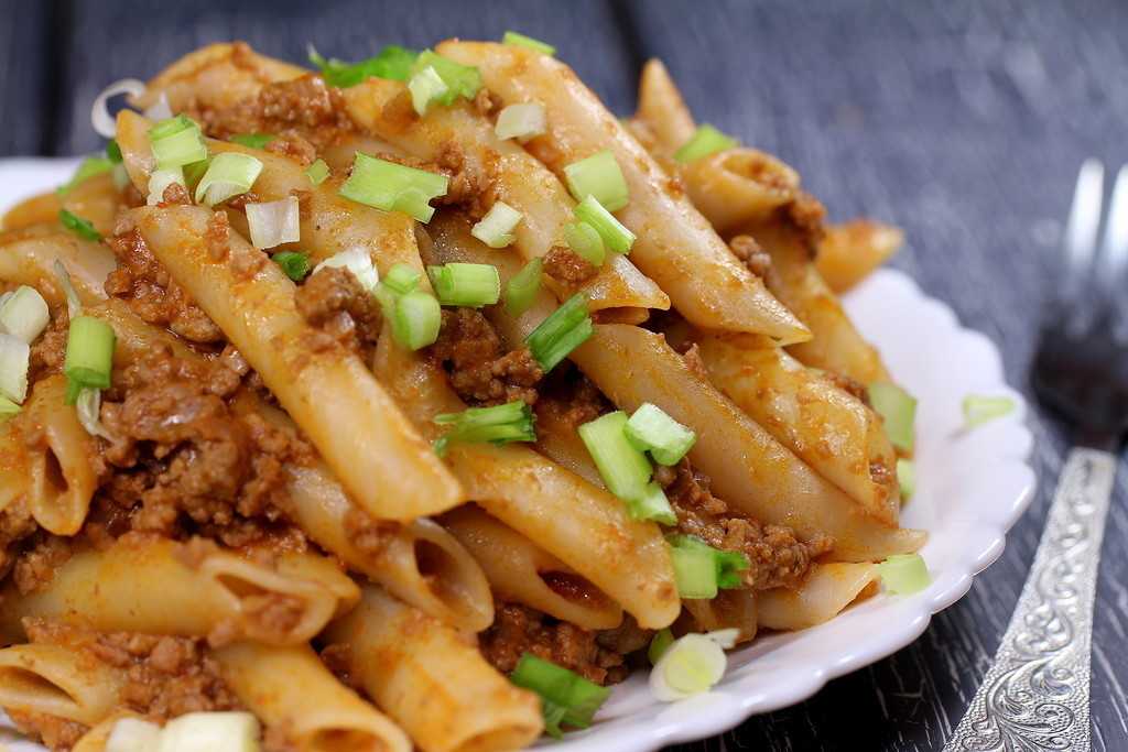 Макароны по-флотски с фаршем — рецепты приготовления