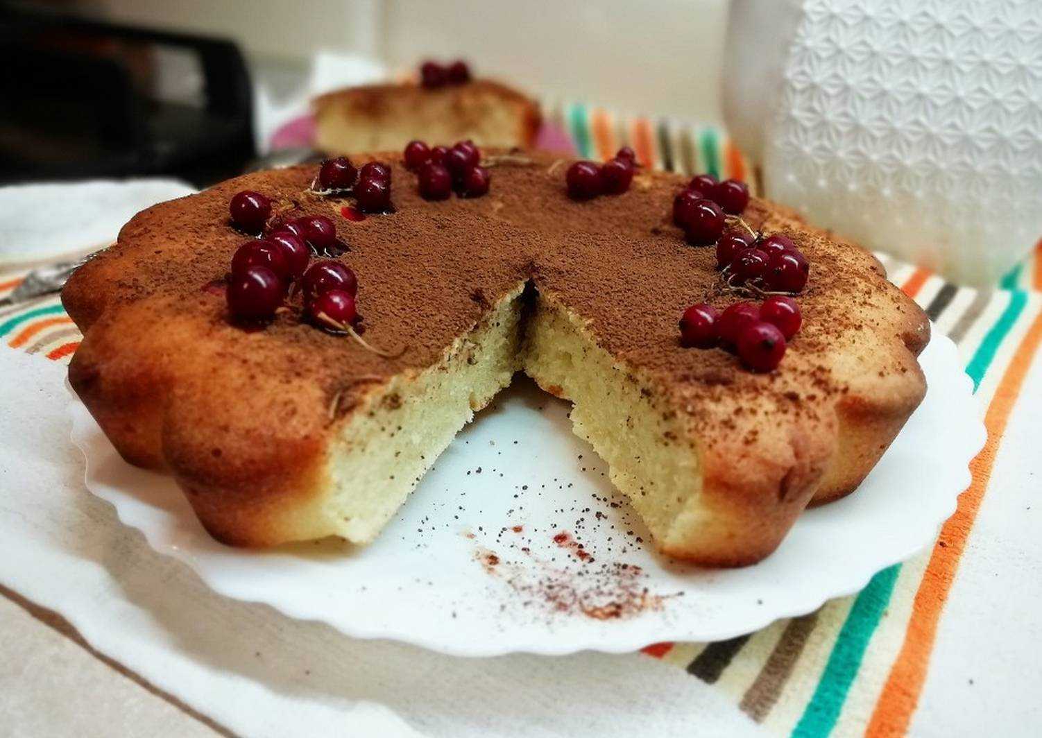 Манник на кефире в духовке – очень вкусный и воздушный