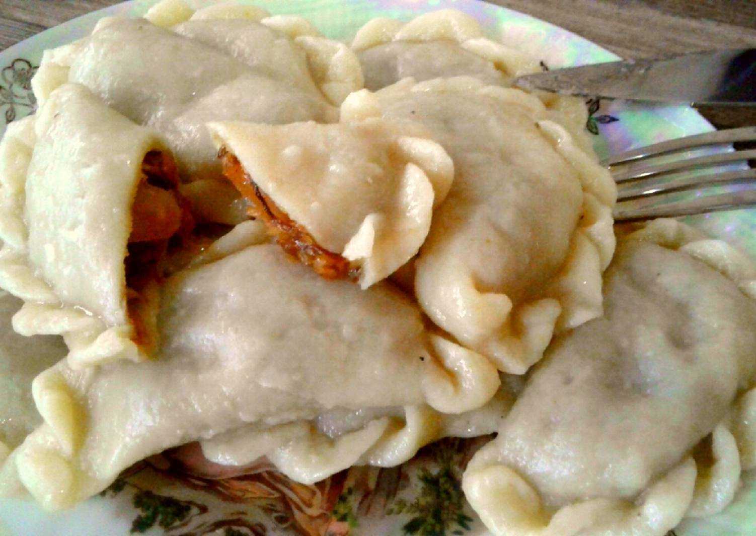 Вареники с капустой