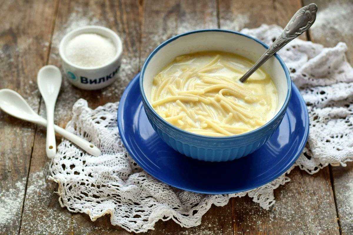 15 рецептов вкусных молочных супов с вермишелью