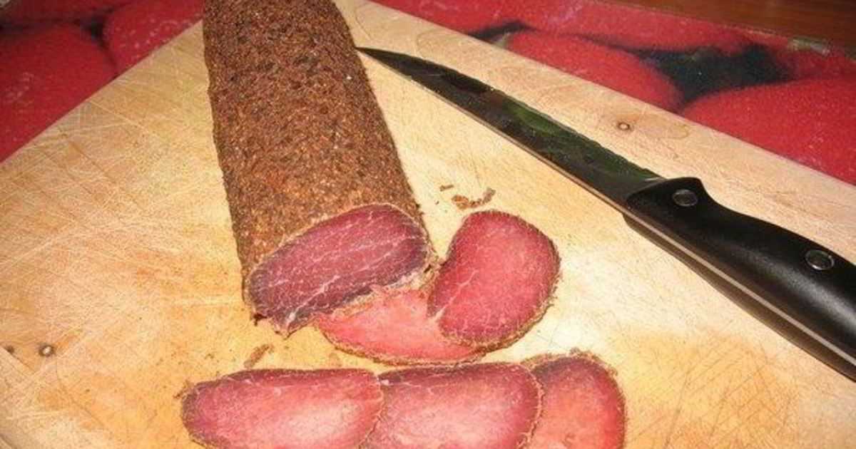 Бастурма из свинины, приготовление домашней бастурмы из свинины