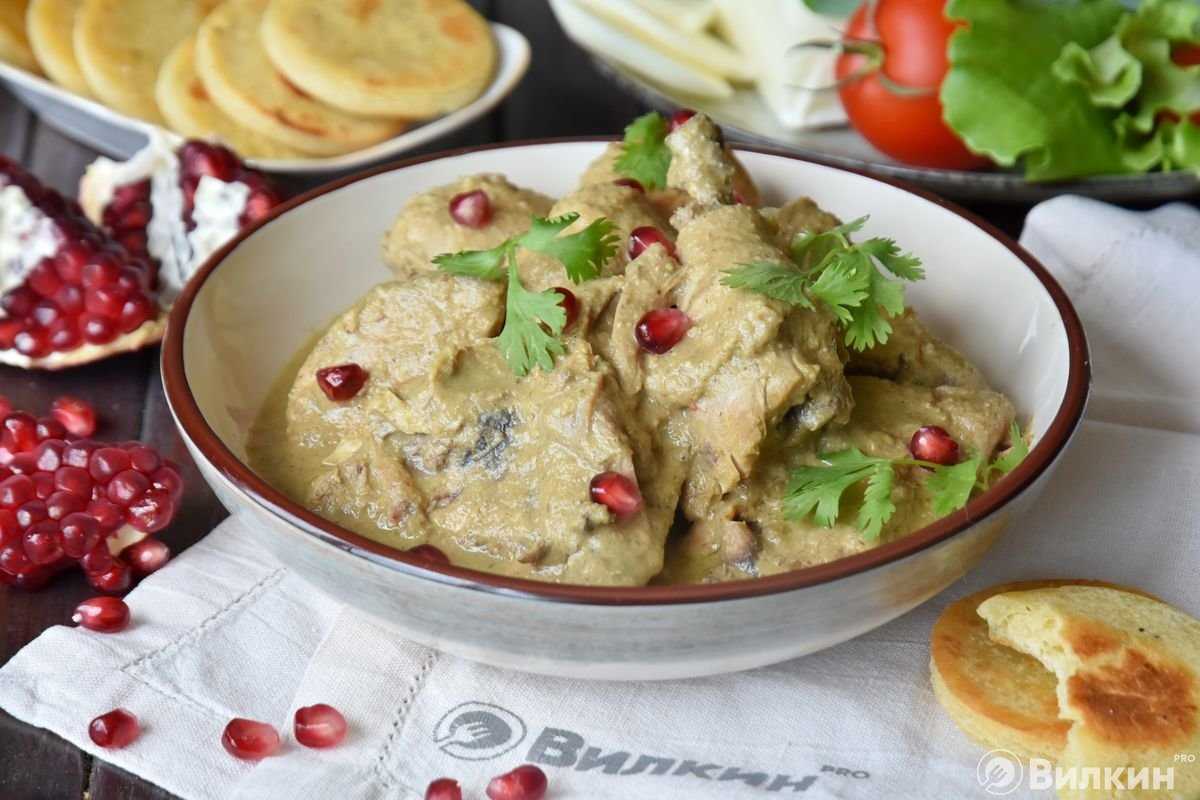 Сациви – ореховый соус. пошаговый рецепт с фото — ботаничка