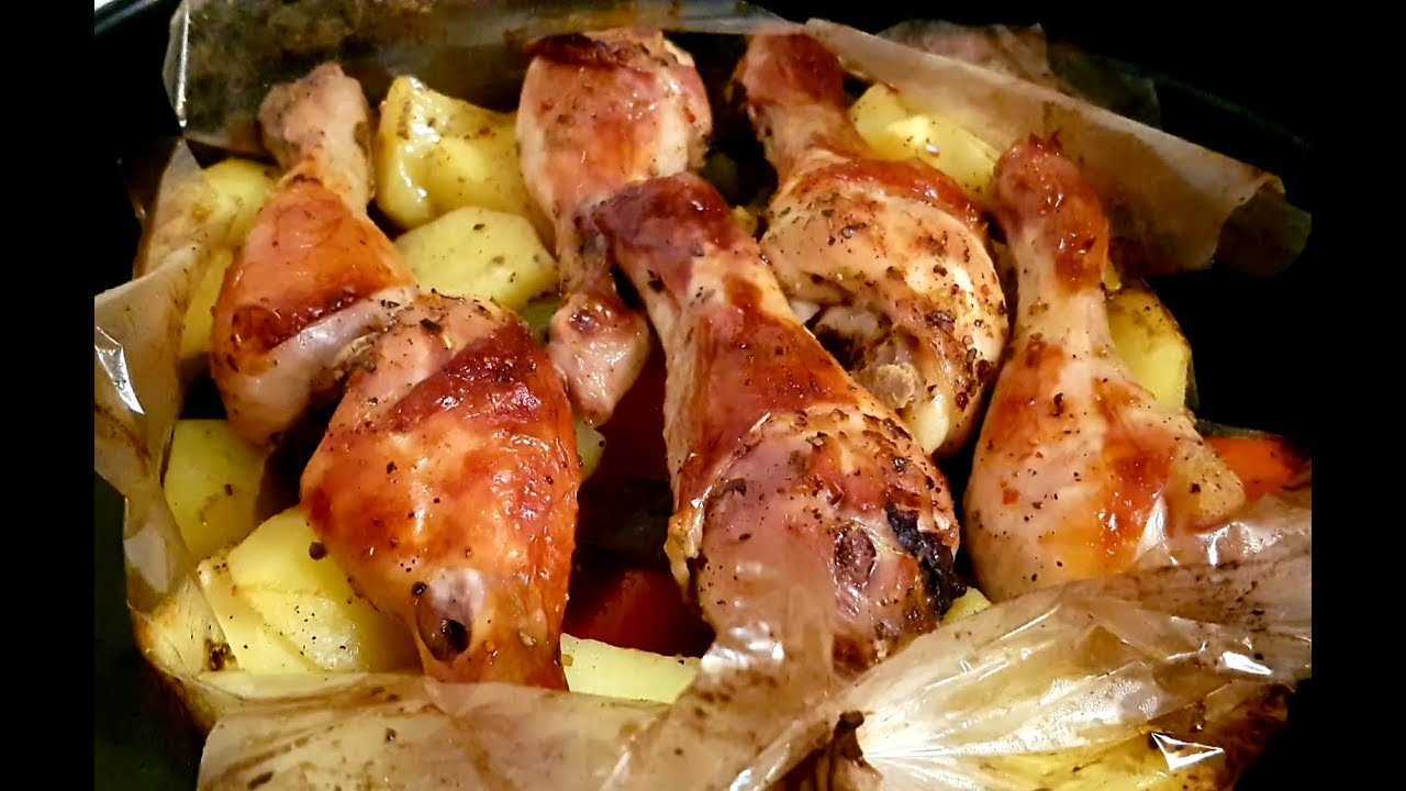 15 отличных рецептов курицы в рукаве в духовке