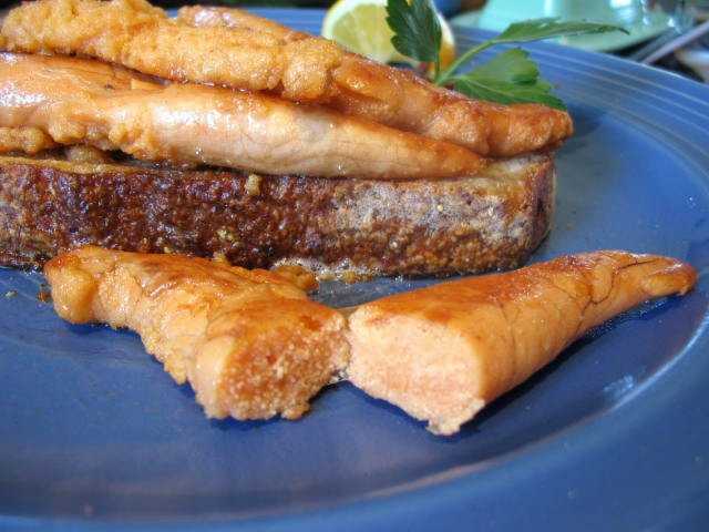 Рецепты жареной икры речной и морской рыбы