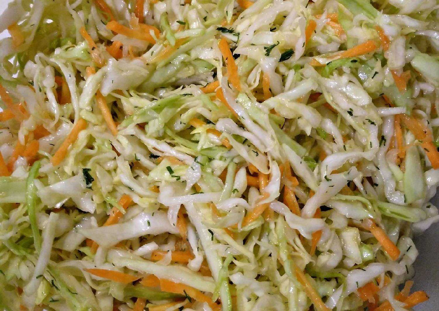 Салаты из свежей капусты — простые и очень вкусные рецепты