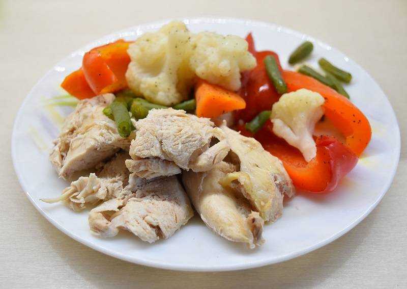 Куриная грудка в мультиварке