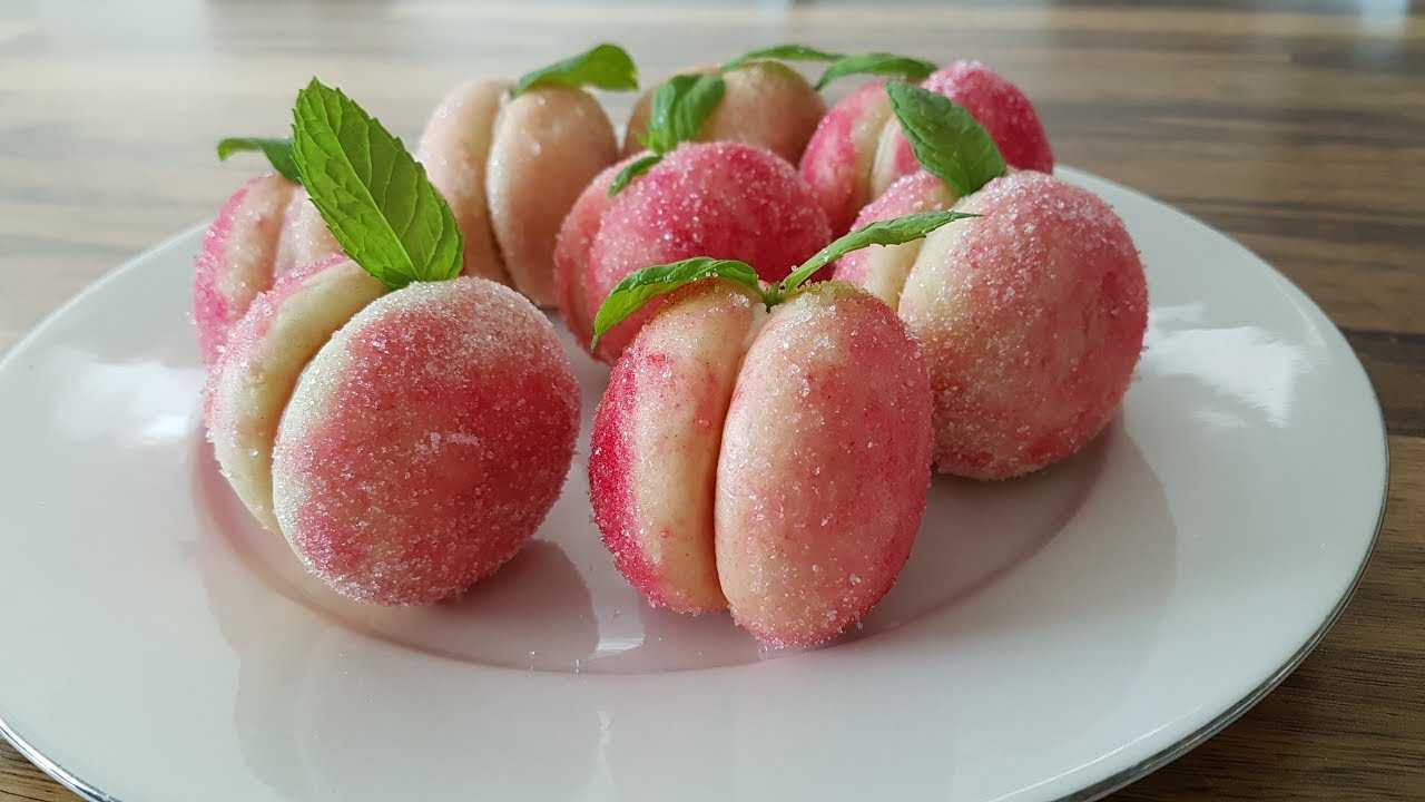 Печенье персики топ 10 самых лучших рецептов