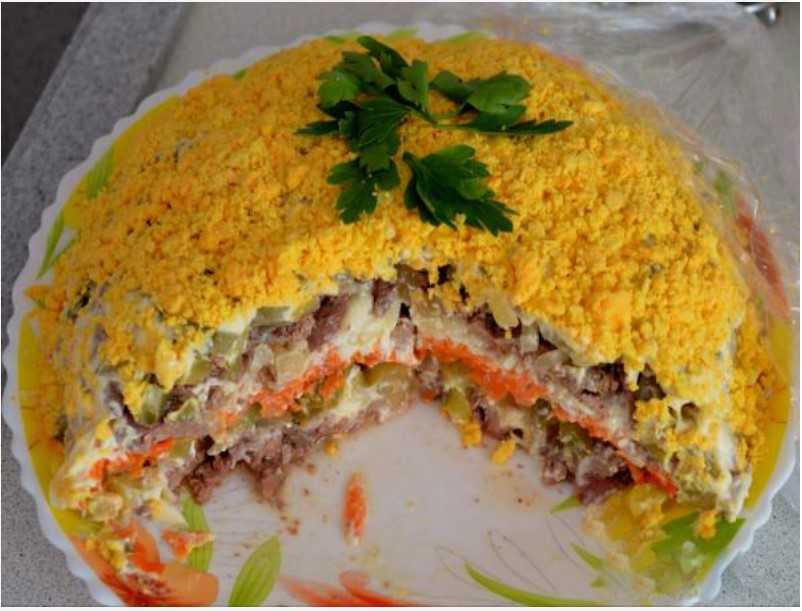 Рецепт салат печенкин с куриной печенью. калорийность, химический состав и пищевая ценность.
