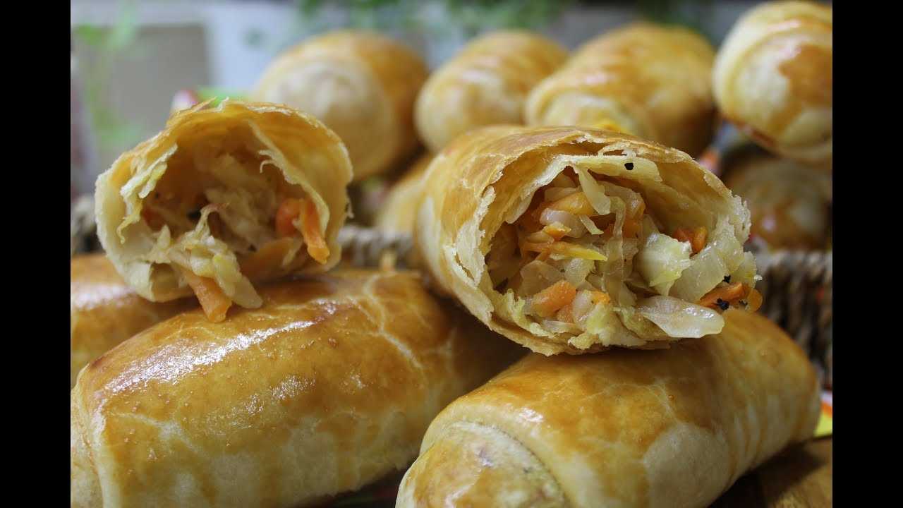 Молдавские пирожки с капустой и рисом "вэрзэре"