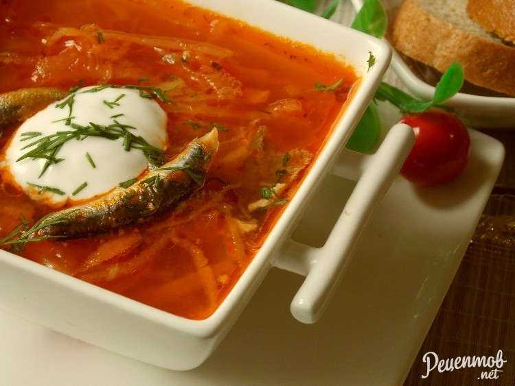 10 вкуснейших рецептов суп из кильки в томатном соусе (326.3 ккал)