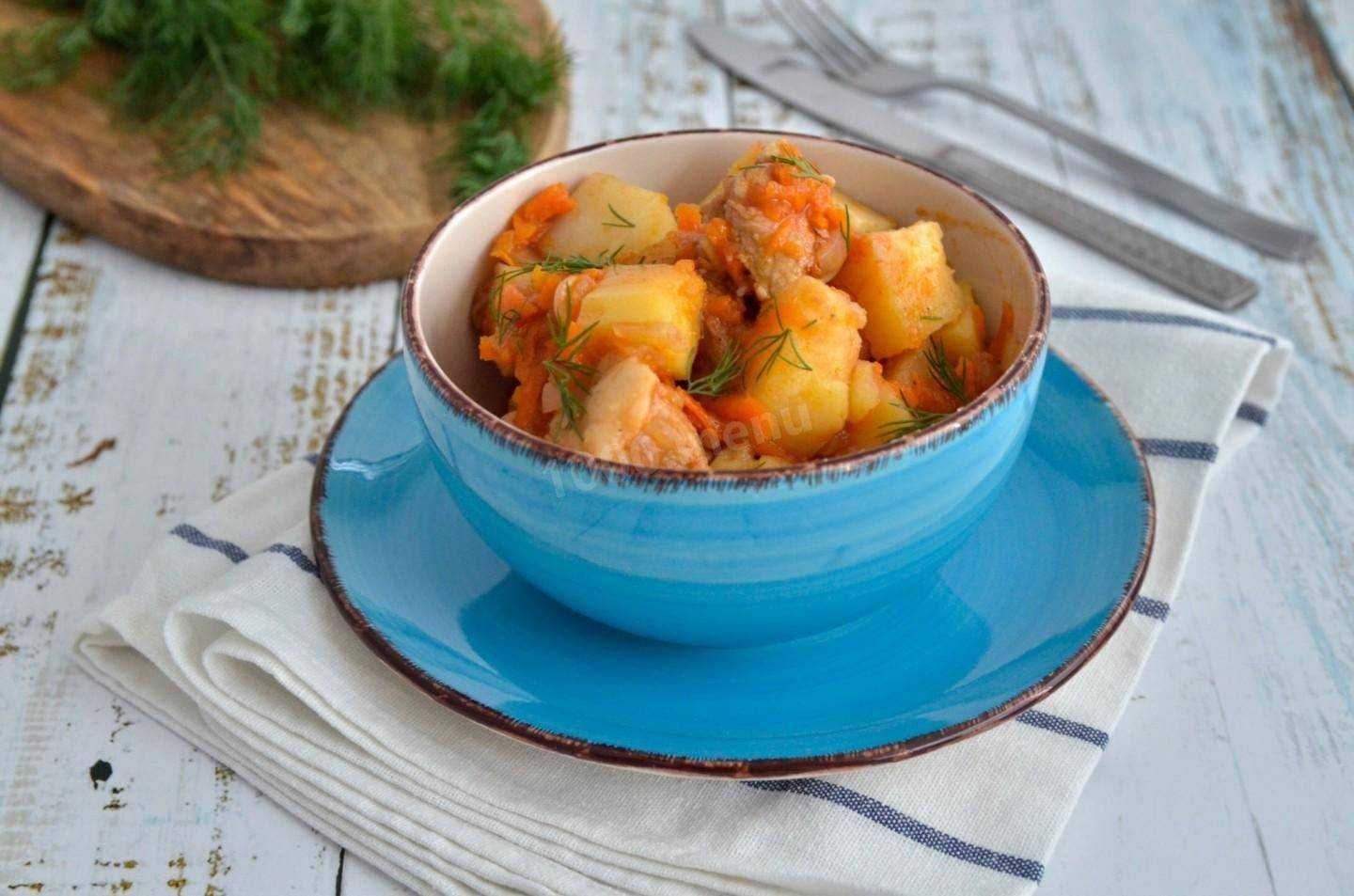 Картошка с тушенкой в мультиварке. как приготовить картошку с тушенкой в мультиварке