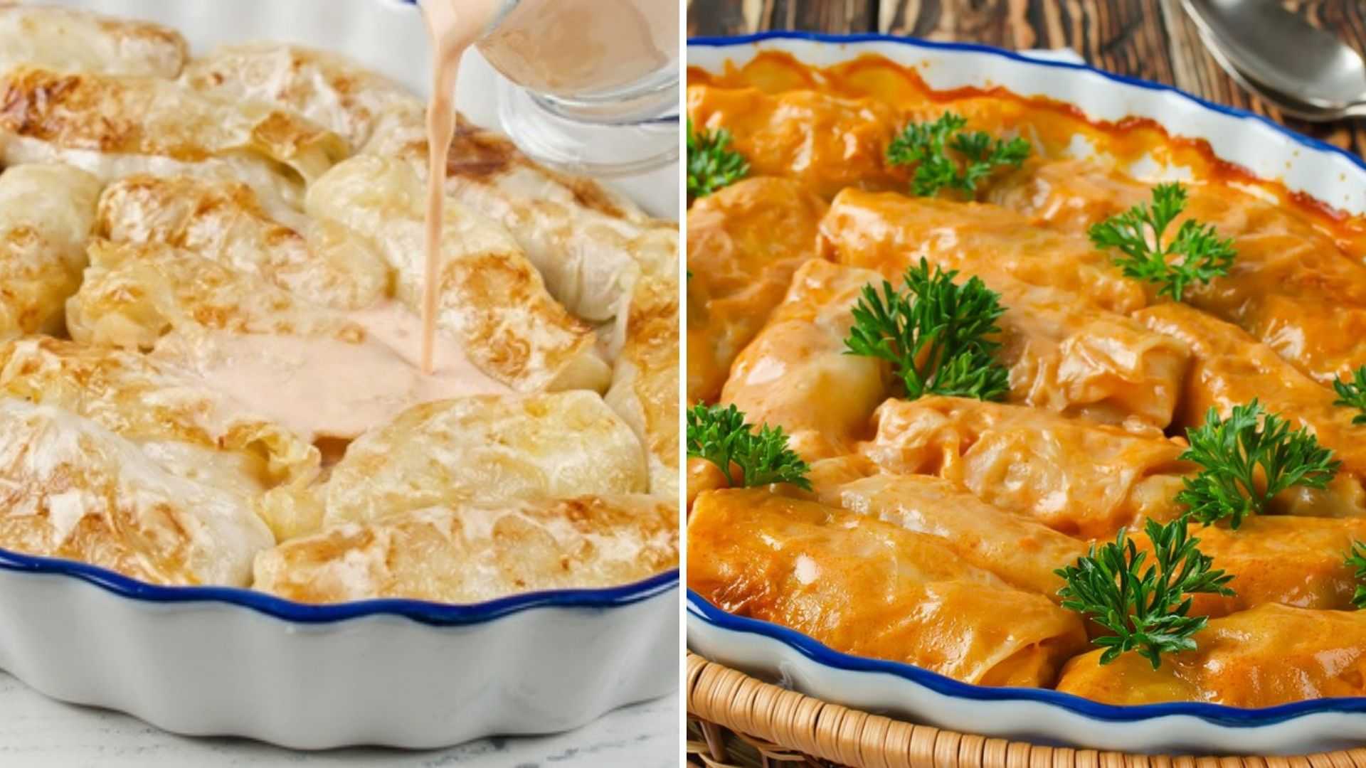 Ленивые голубцы в духовке с капустой и фаршем: пошаговые рецепты с фото