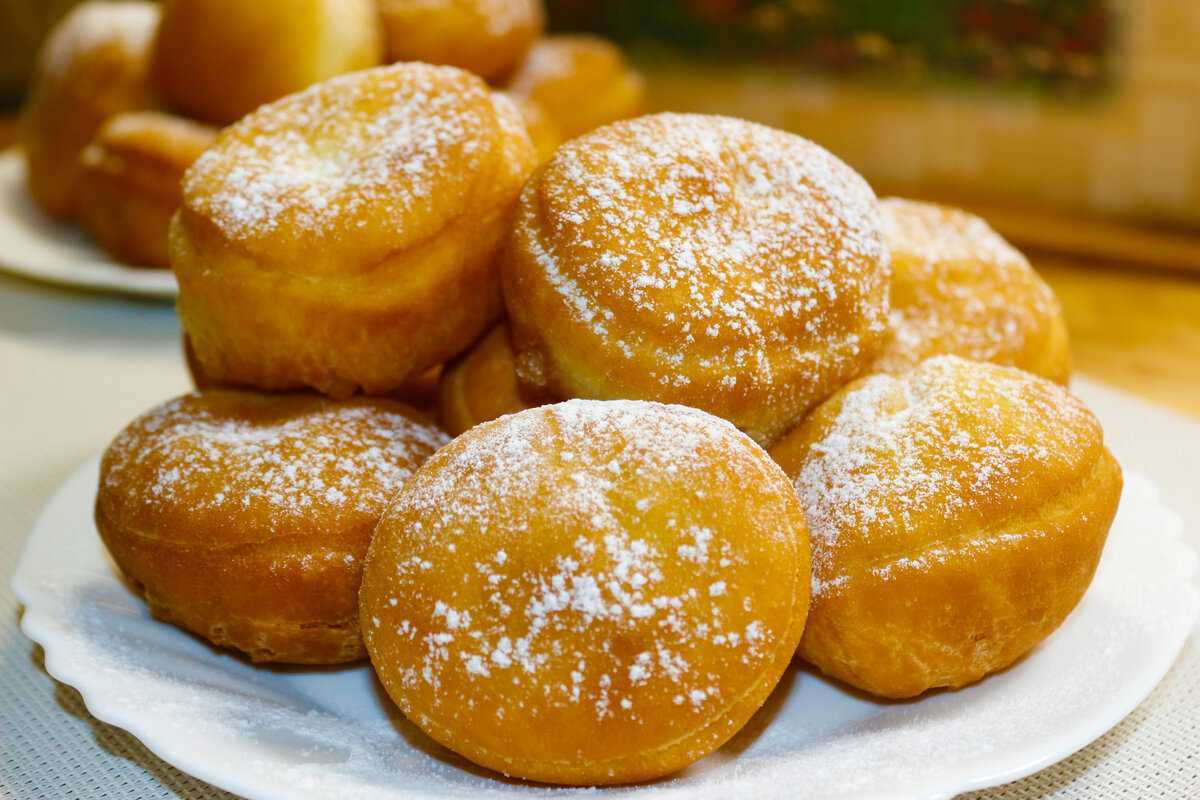 Пышки на кефире с сыром и зеленью - 12 пошаговых фото в рецепте