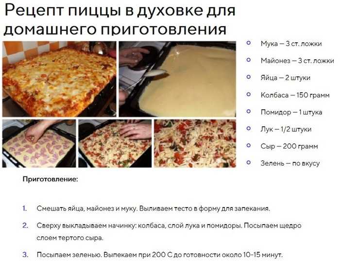 15 лучших рецептов теста для пиццы