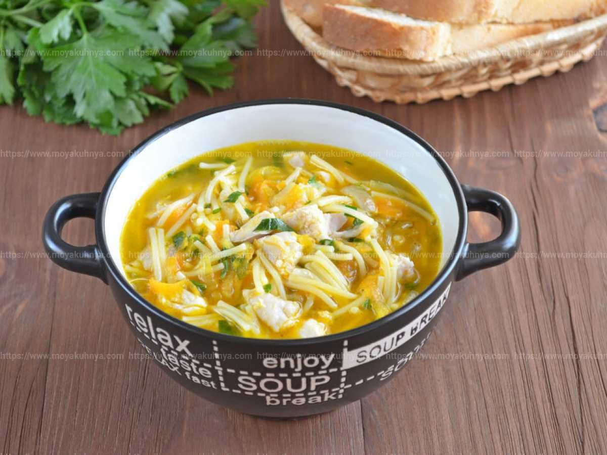 Суп лапша с курицей по-домашнему — 7 рецептов