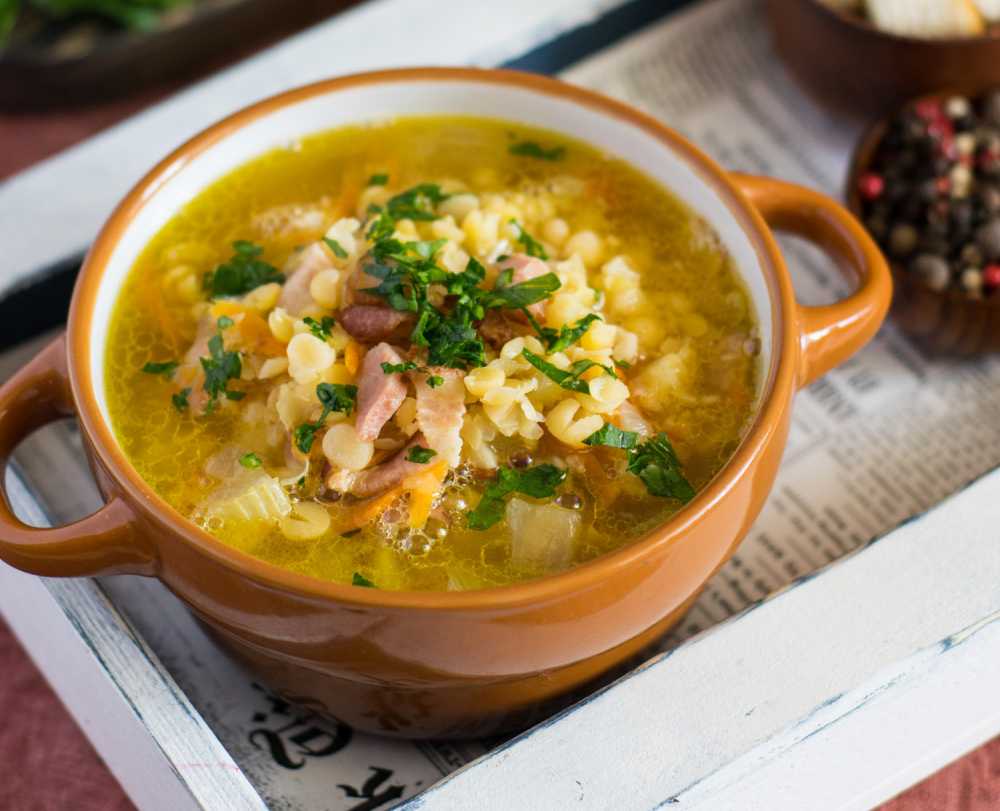 Гороховый суп с копченостями — 11 вкусных рецептов, чтобы горох разварился в пюре