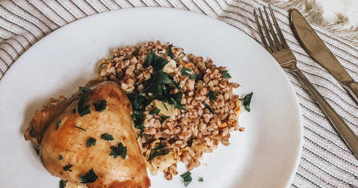 Рецепт гречка с голенью куриной. калорийность, химический состав и пищевая ценность.