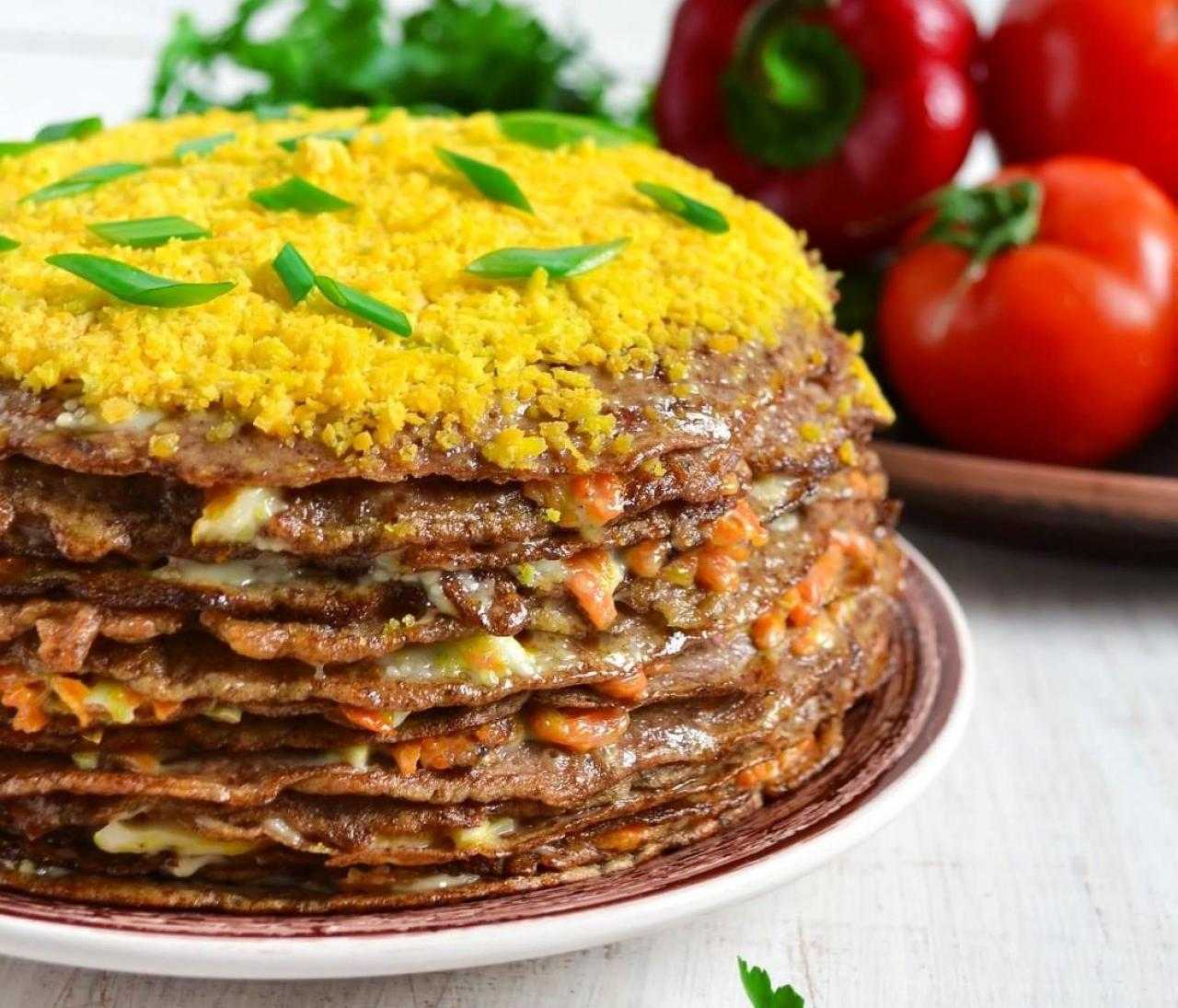 Узнай как вкусно приготовить торт из куриной печени с морковью дома самостоятельно