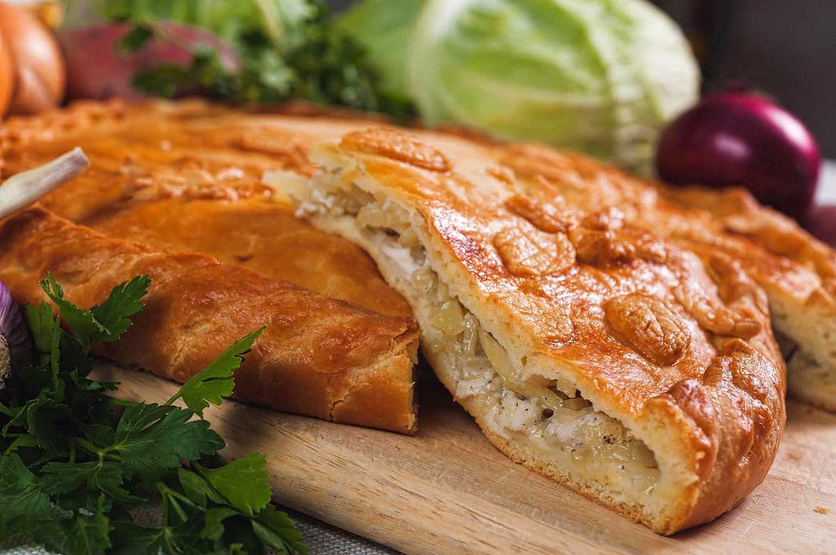 Пирог с картошкой и луком в духовке пошаговый рецепт быстро и просто от марины данько