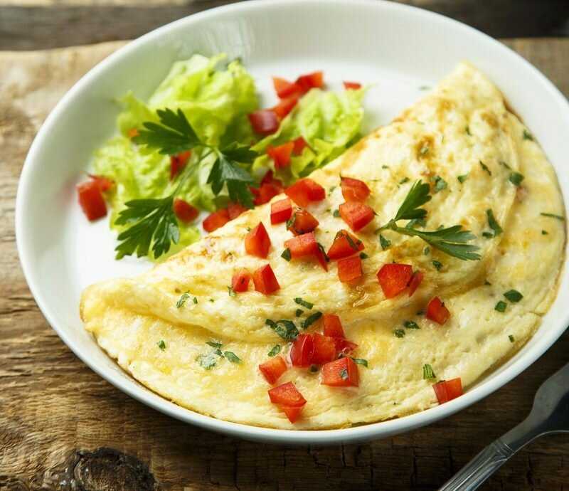 20 рецептов вкуснейшего омлета с помидорами