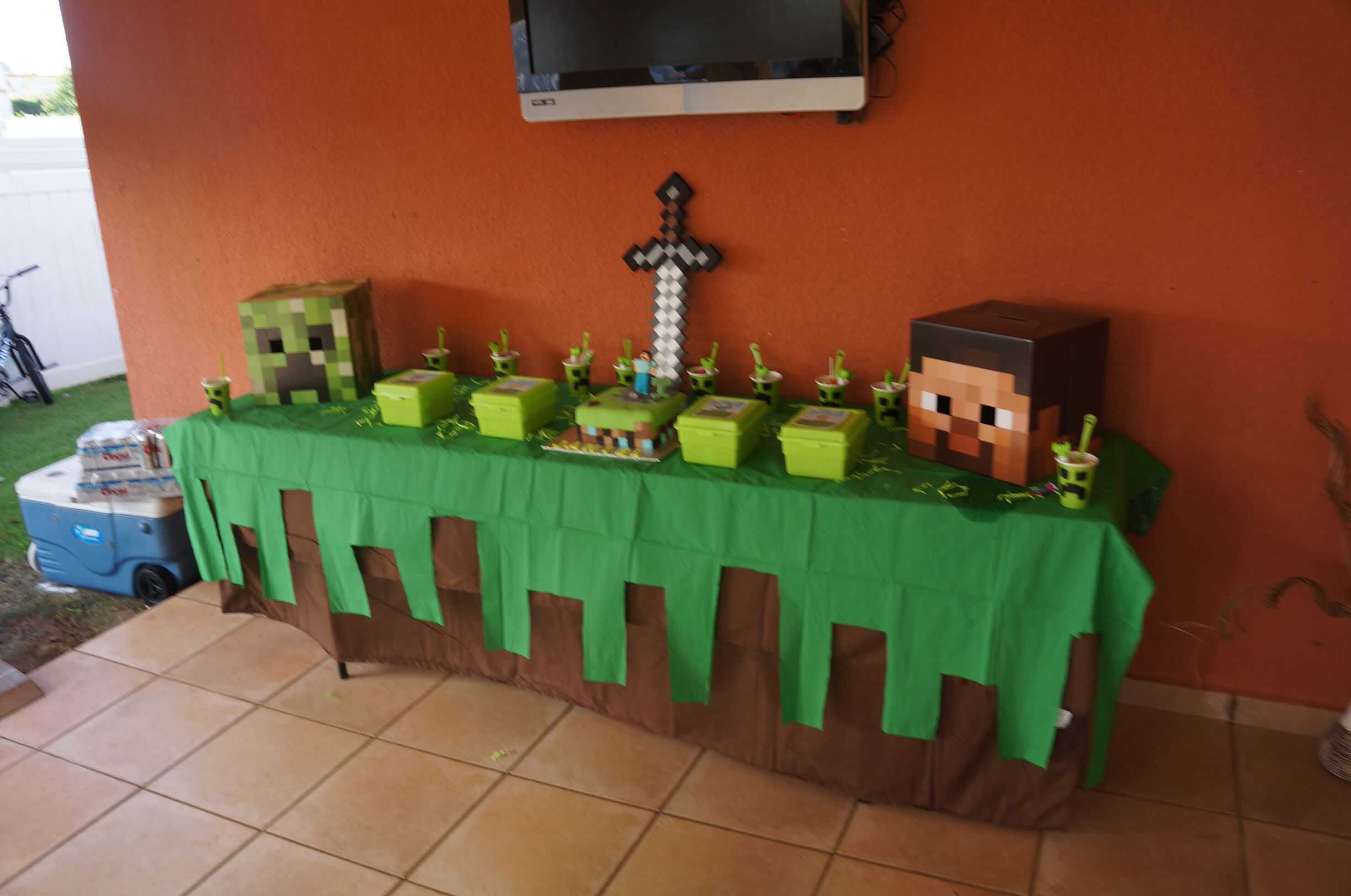 35 лучших идей торта minecraft