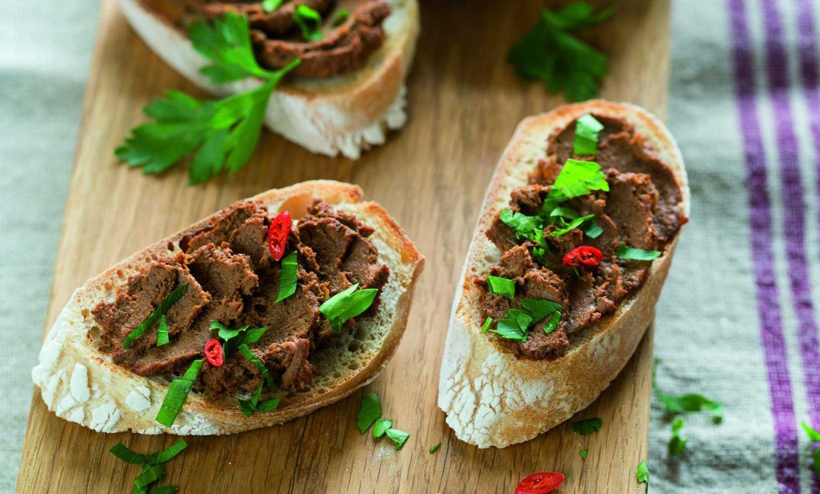 Паштет из печени индейки