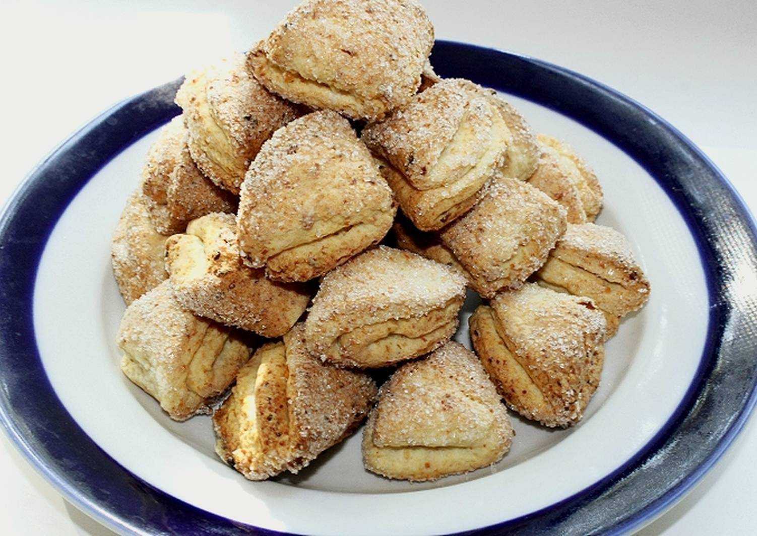 Печенье из творога «гусиные лапки»