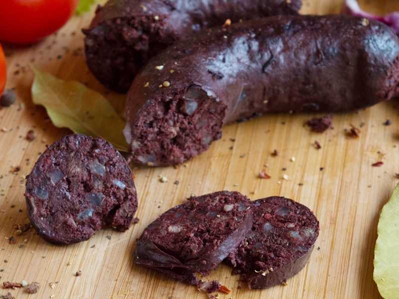 Кровяная колбаса, приготовление в домашних условиях. рецепты «кровянки».
