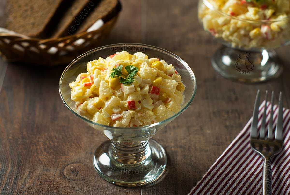 Салат с курицей и ананасом – 10 рецептов, которые вам понравятся