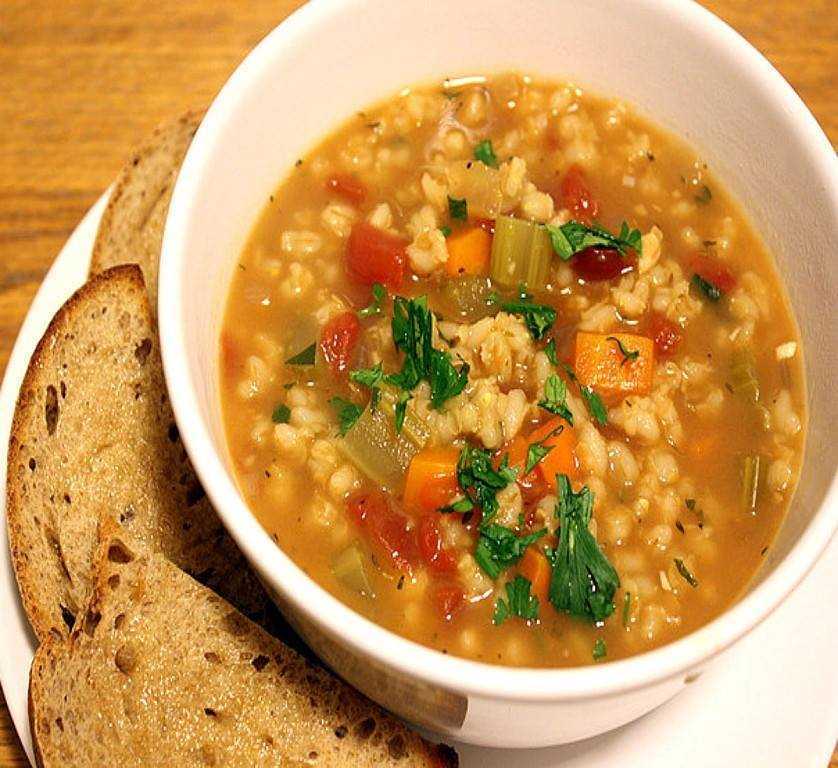 Суп из пшеничной крупы с курицей рецепт с фото пошагово - 1000.menu
