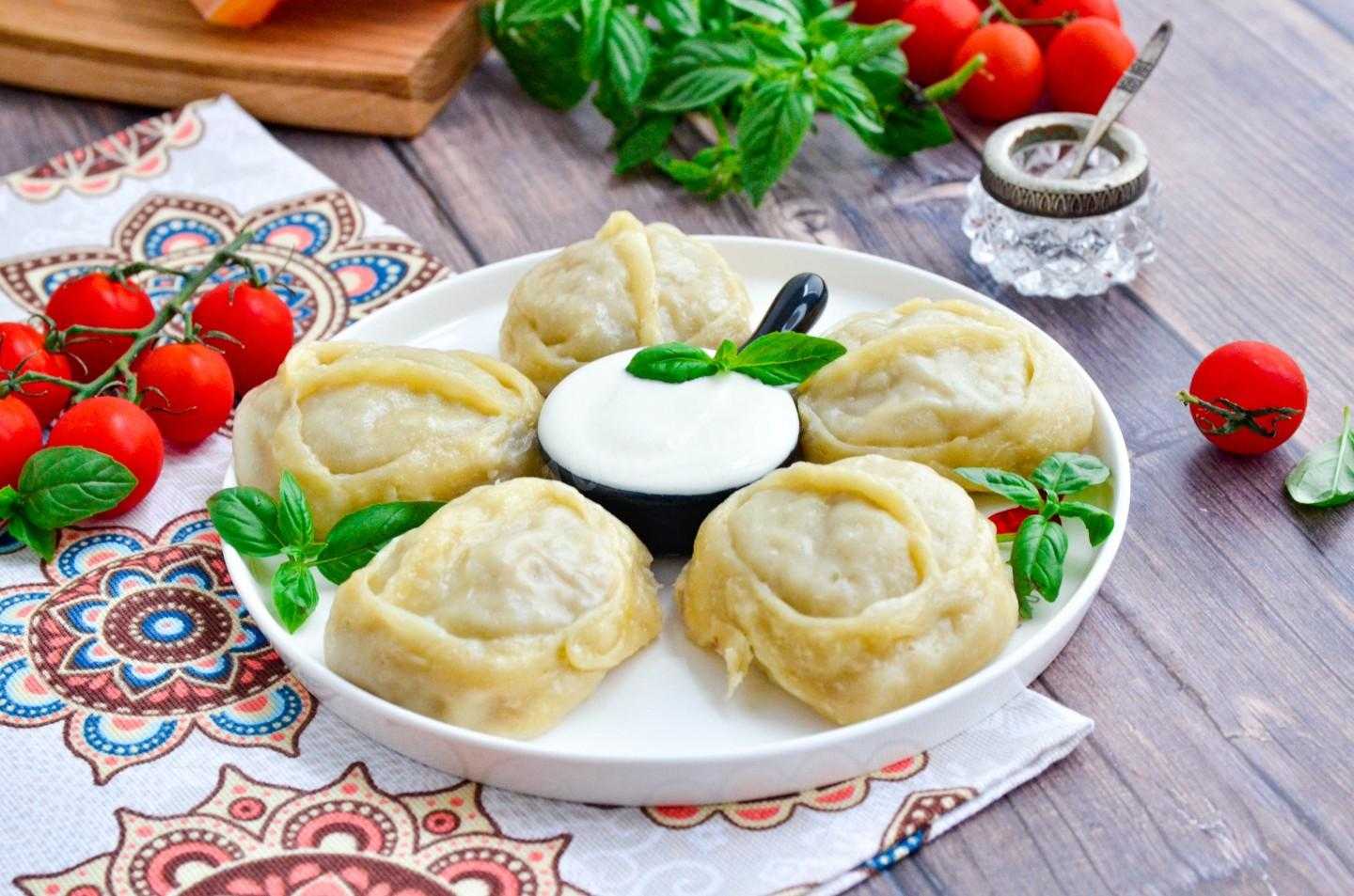 Манты с тыквой по-узбекски — пошаговый рецепт