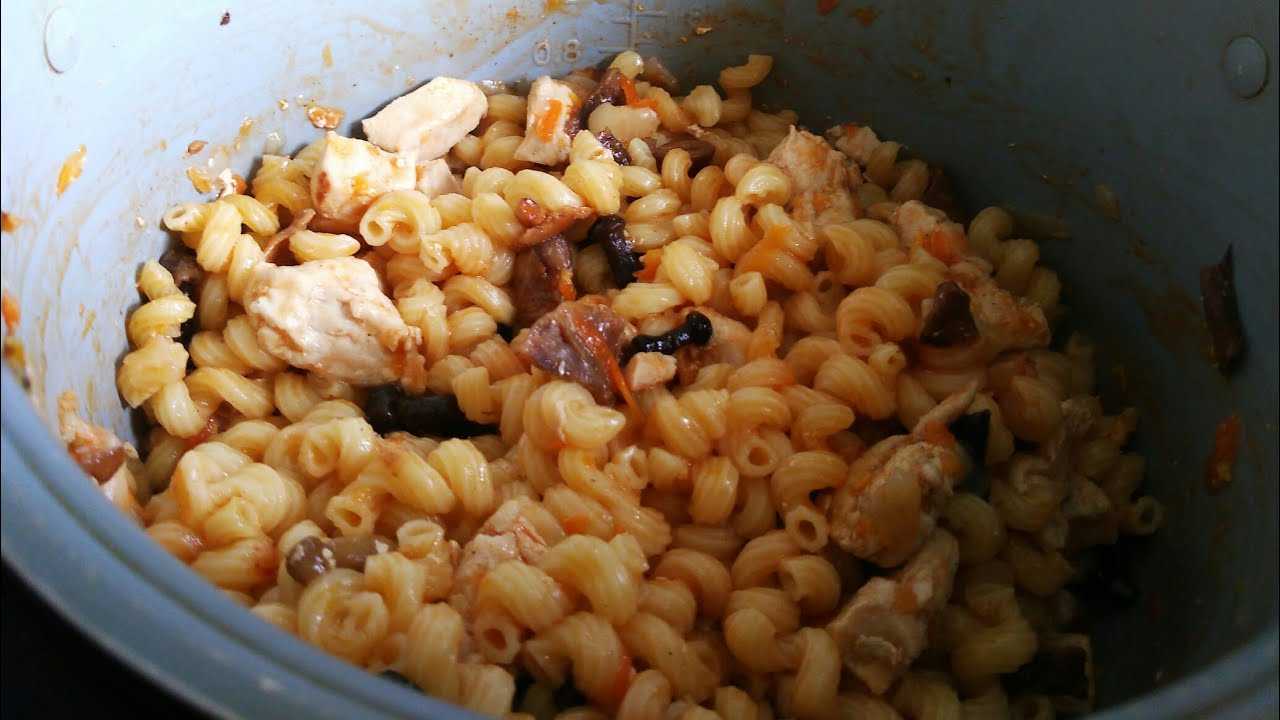Рожки в мультиварке: как приготовить?
