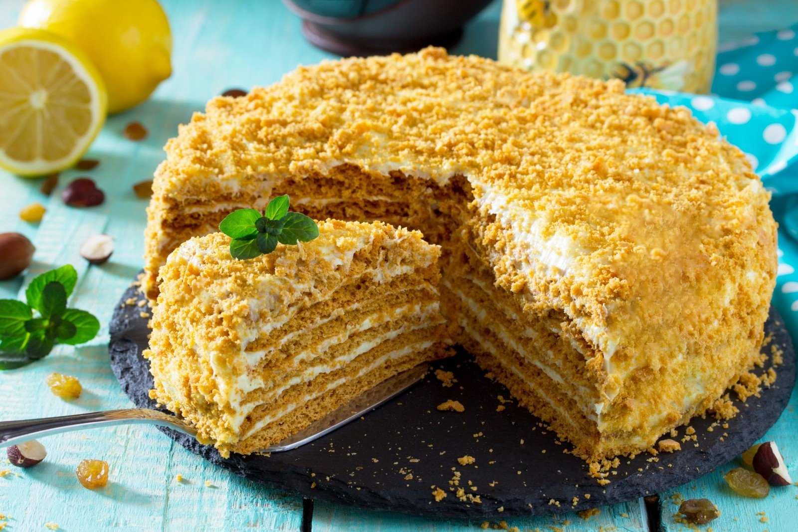 Классический рецепт медовика