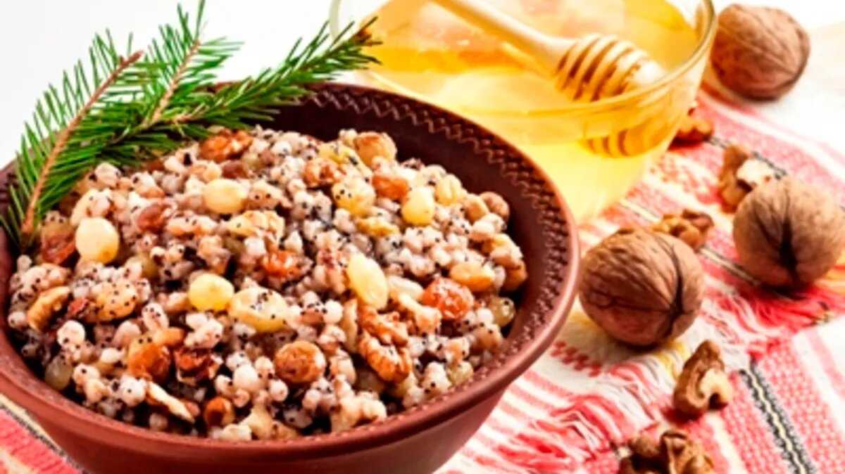 Кутья на рождество из пшеницы и риса, 4 лучших рецепта - wowcook.net
