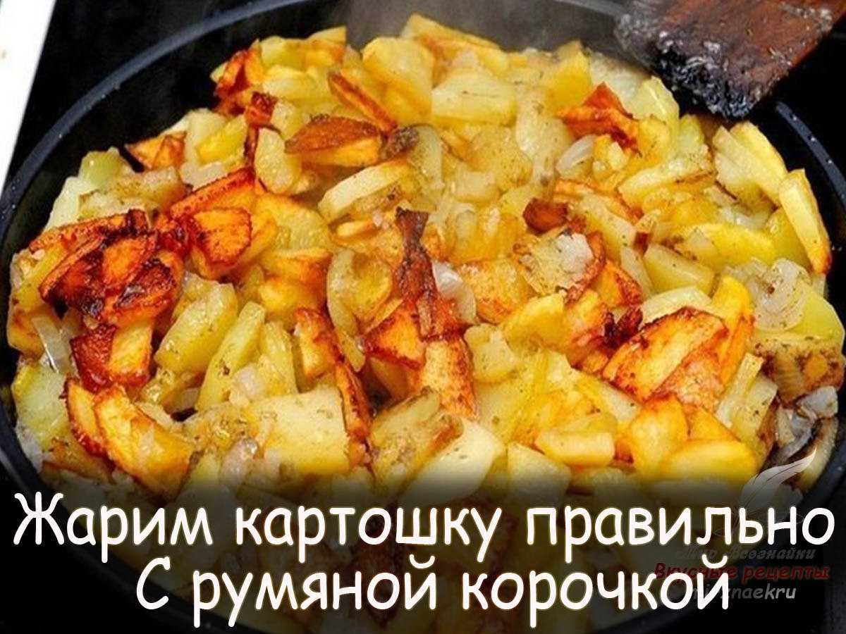 Восемь простых правил жарки картофеля. для тех, кто любит с хрустящей корочкой. | полезные советы | дзен