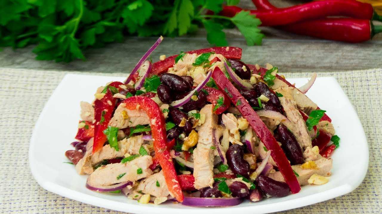 Очень вкусный мясной салат из свинины - 8 простых рецептов салота
