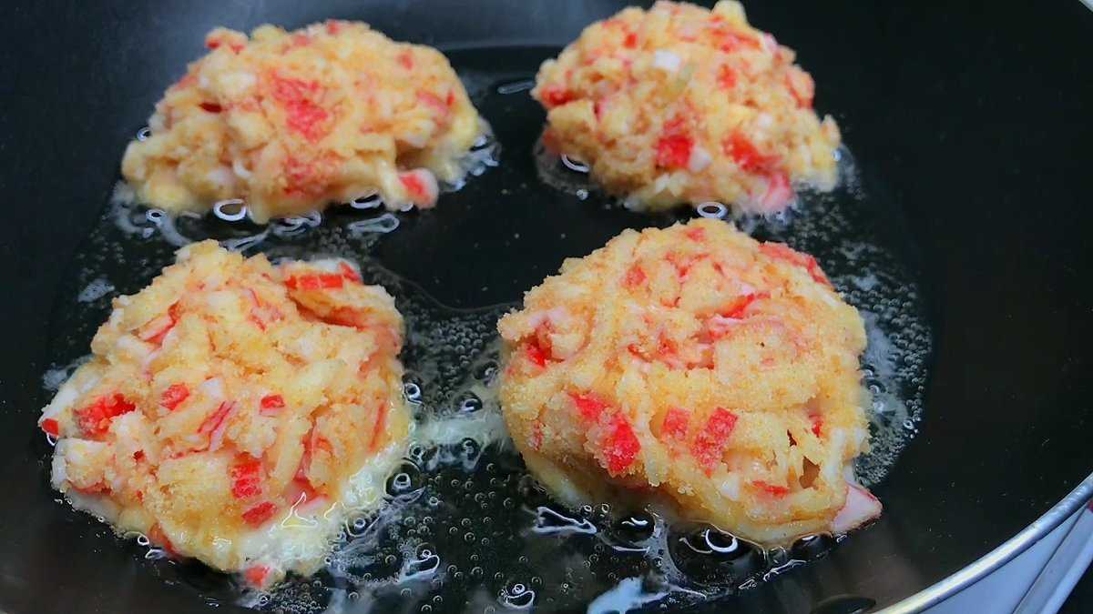 Котлеты из крабовых палочек. пошаговый рецепт с фото