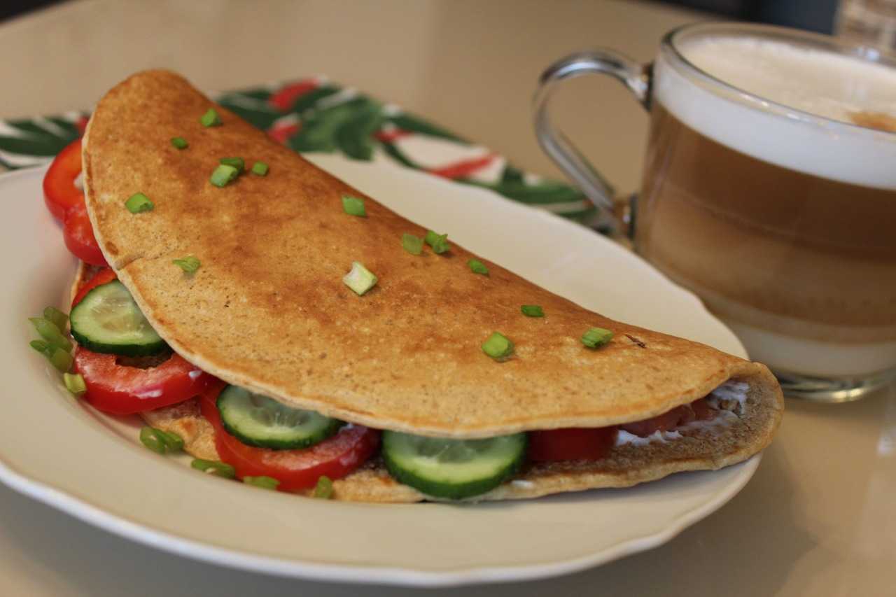 Овсяно-банановые панкейки (без сахара)