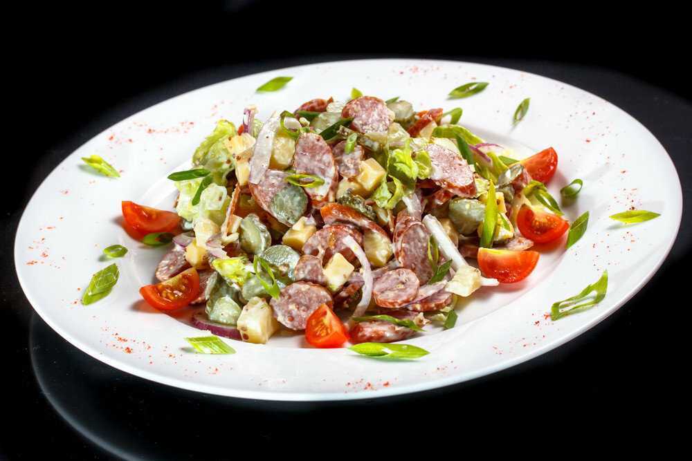 Баварский салат - праздник вкуса на вашем столе!