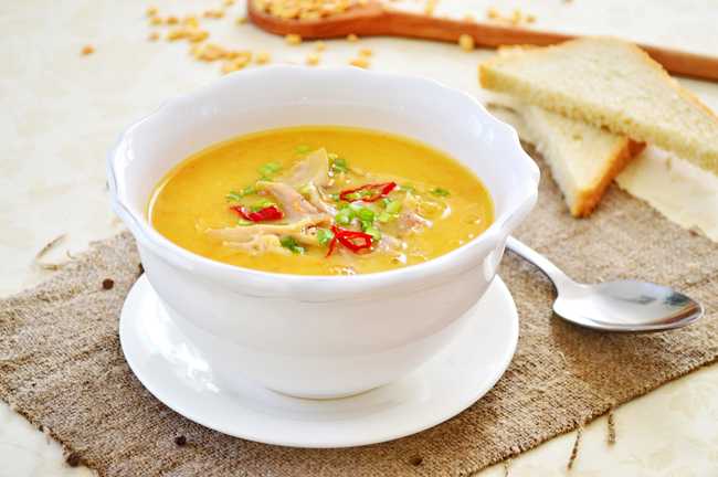 Как приготовить вкусный гороховый суп из курицы рецепт с пошаговыми фото и видео в домашних условиях